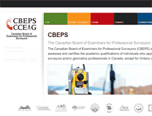 Tablet Screenshot of cbeps-cceag.ca